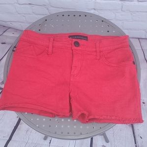 Rock & Republic red jean shorts size 4.